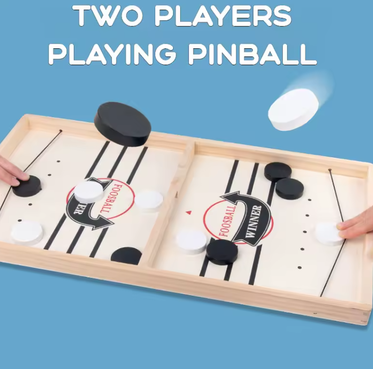 Wooden Billiard Board Game Foosball
